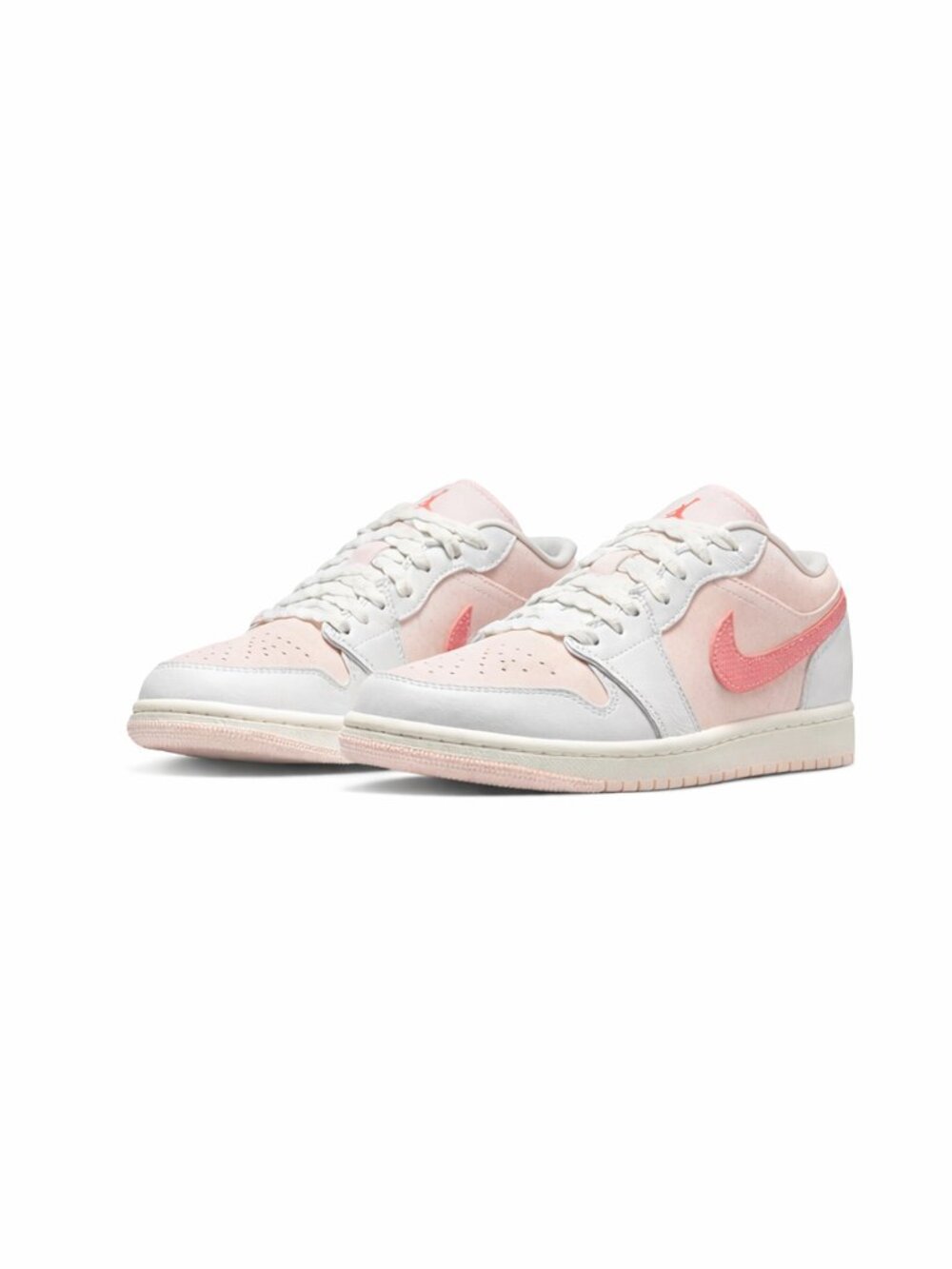 Nike Women’s Low-Top Sneakers in Pink and White